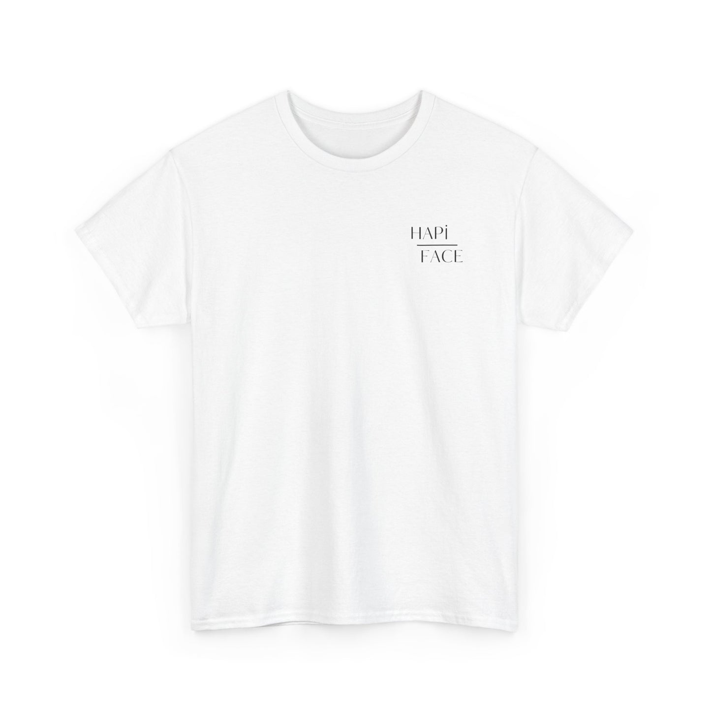 Smiley Melt Tee — "Happy Face" Dripping yellow Graphic T-Shirt
