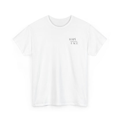 Smiley Melt Tee — "Happy Face" Dripping yellow Graphic T-Shirt