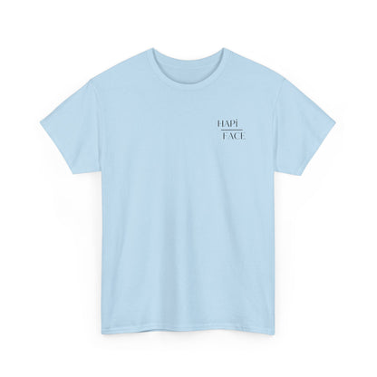 Smiley Melt Tee — "Happy Face" Dripping yellow Graphic T-Shirt