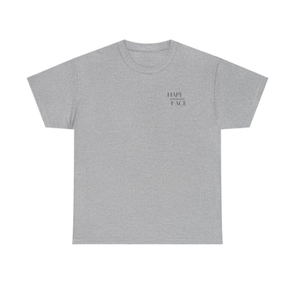 Smiley Melt Tee — "Happy Face" Dripping yellow Graphic T-Shirt
