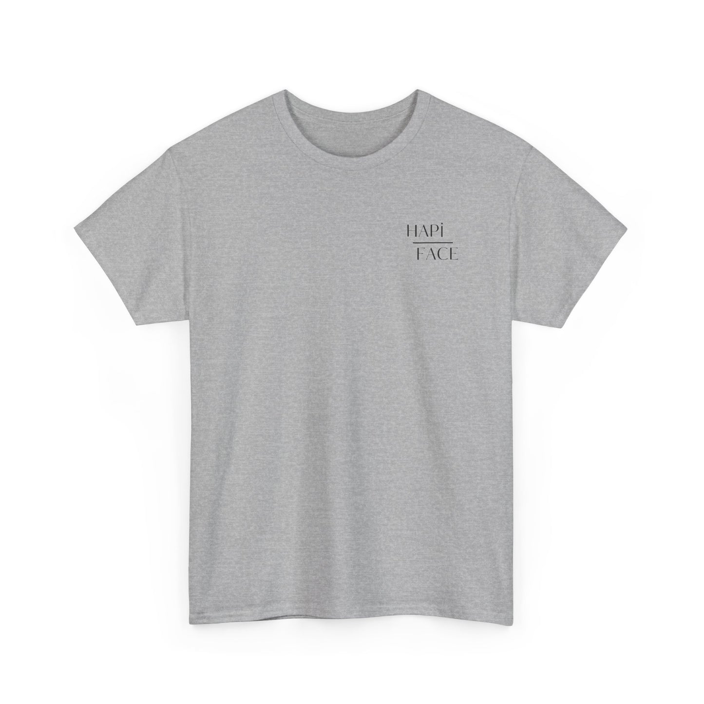 Smiley Melt Tee — "Happy Face" Dripping yellow Graphic T-Shirt