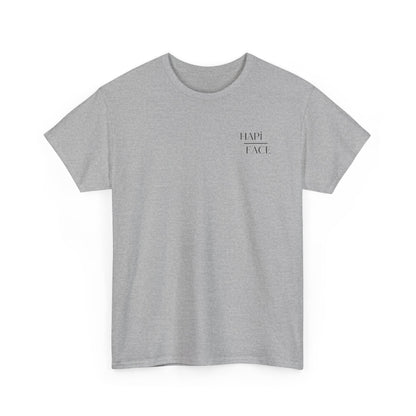 Smiley Melt Tee — "Happy Face" Dripping yellow Graphic T-Shirt