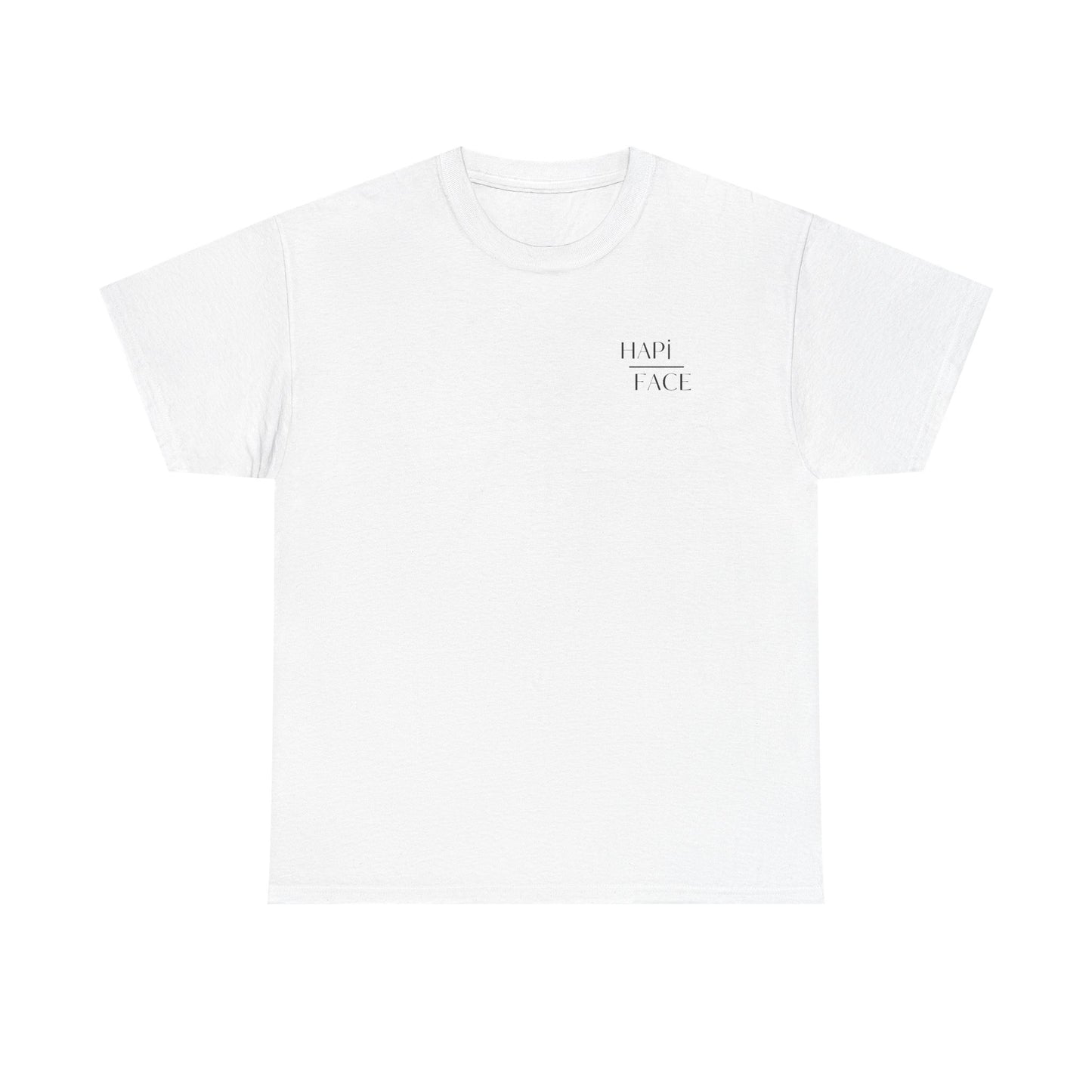 Smiley Melt Tee — "Happy Face" Dripping yellow Graphic T-Shirt