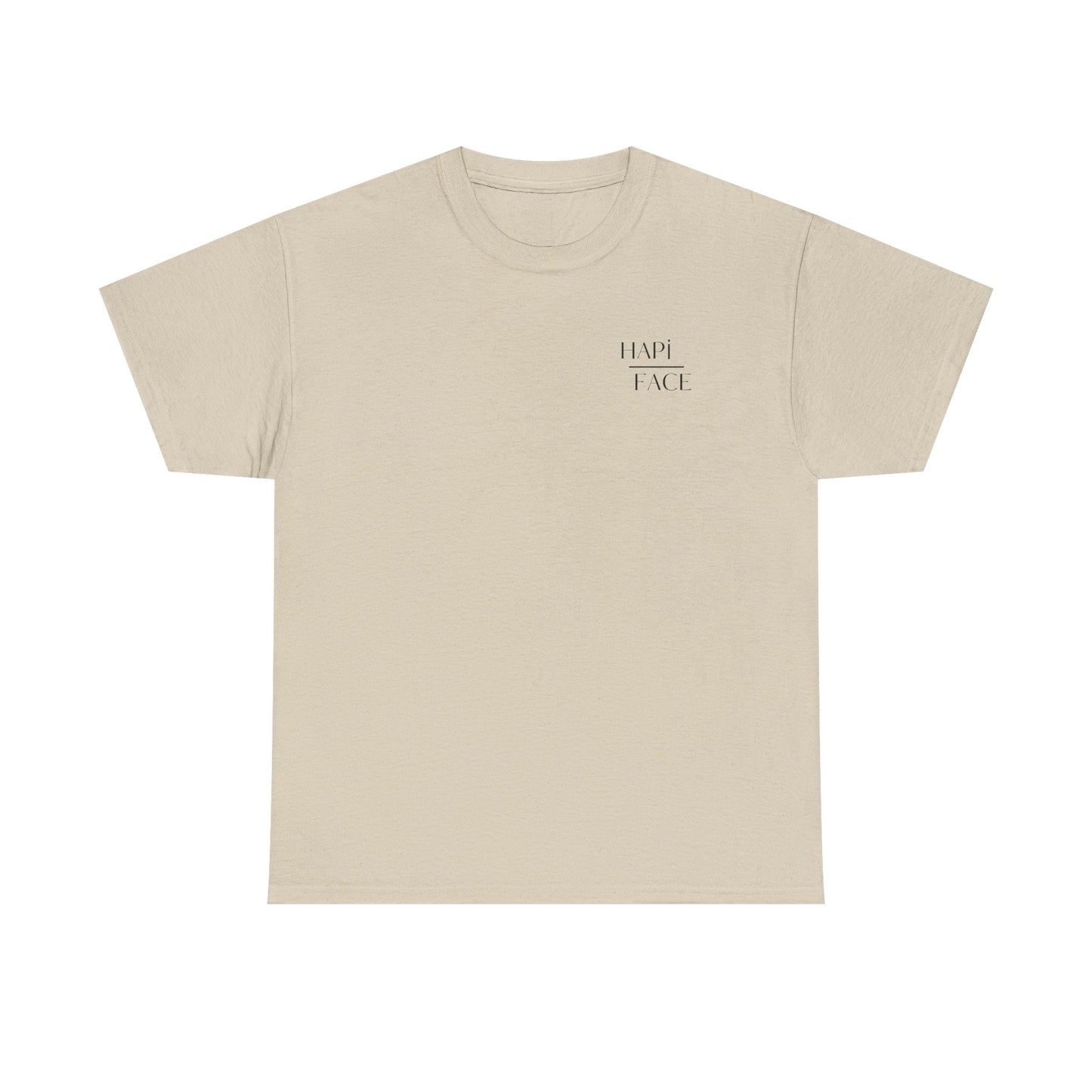Smiley Melt Tee — "Happy Face" Dripping yellow Graphic T-Shirt