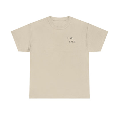 Smiley Melt Tee — "Happy Face" Dripping yellow Graphic T-Shirt